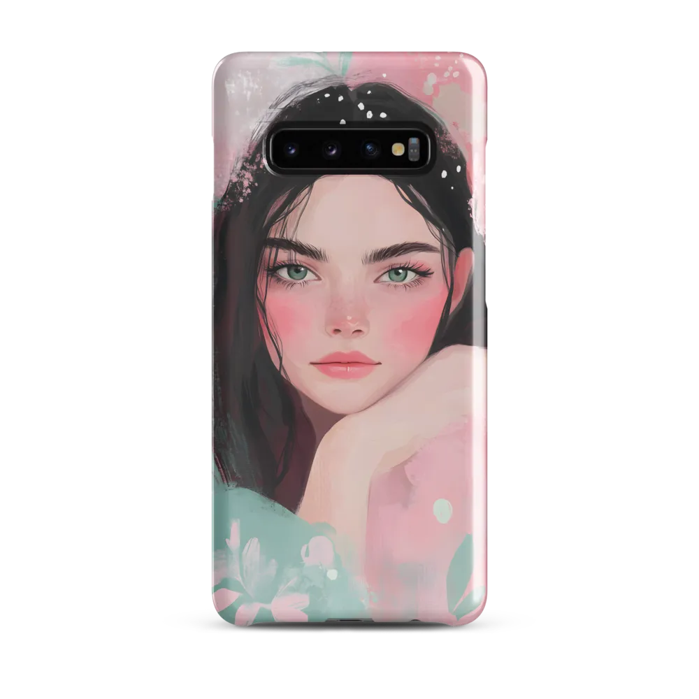 Serenity in Blossom | Phone Case |  S10 Plus | Snap Case | Glossy