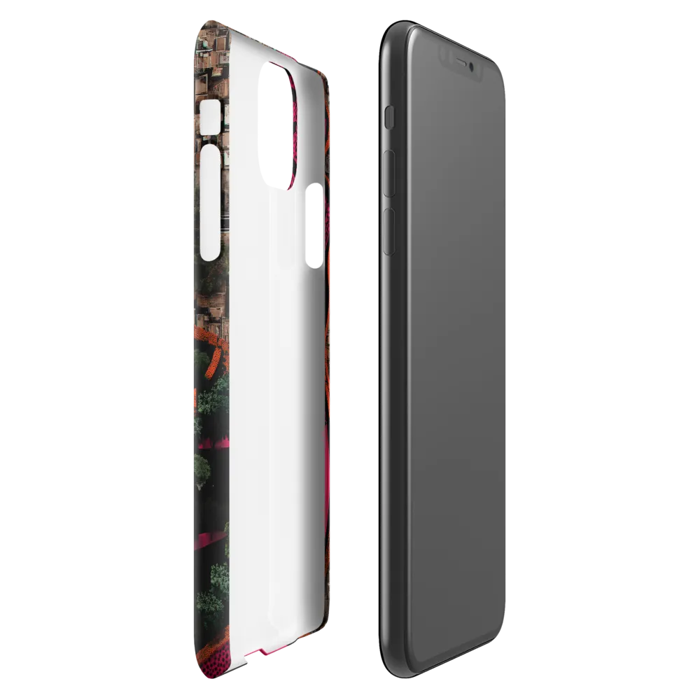 Urban Symphony in Pink | Phone Case |  11 Pro Max | Snap Case | Glossy