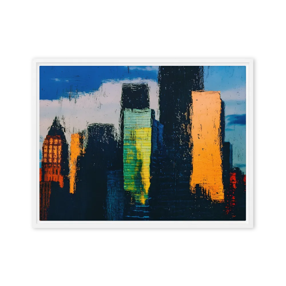 Reflections of Tranquility | Canvas with White Frame | 18″×24″