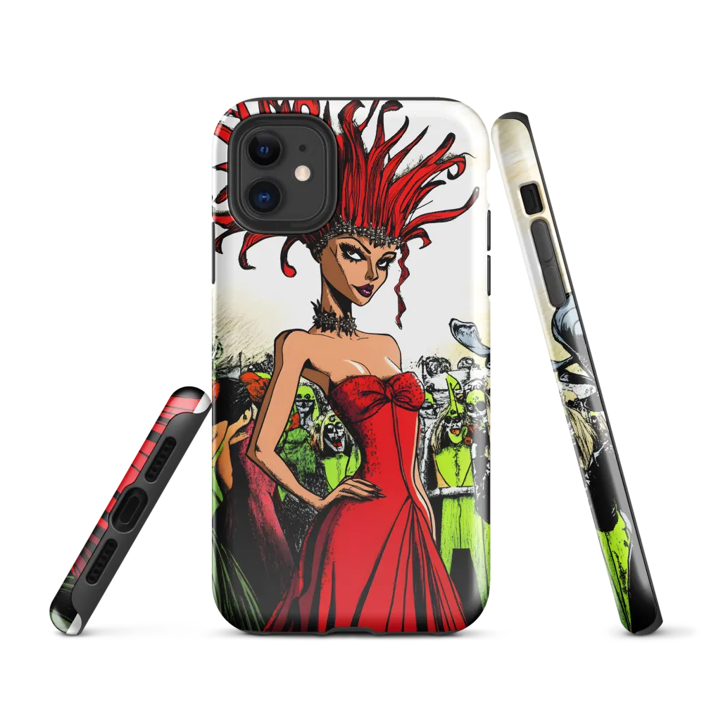 Fiery Elegance: A Fashion Statement