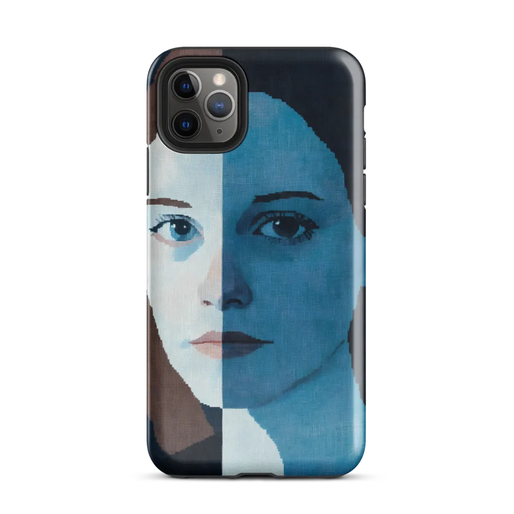 Duality in Blue | Phone Case |  11 Pro Max | Tough Case | Glossy