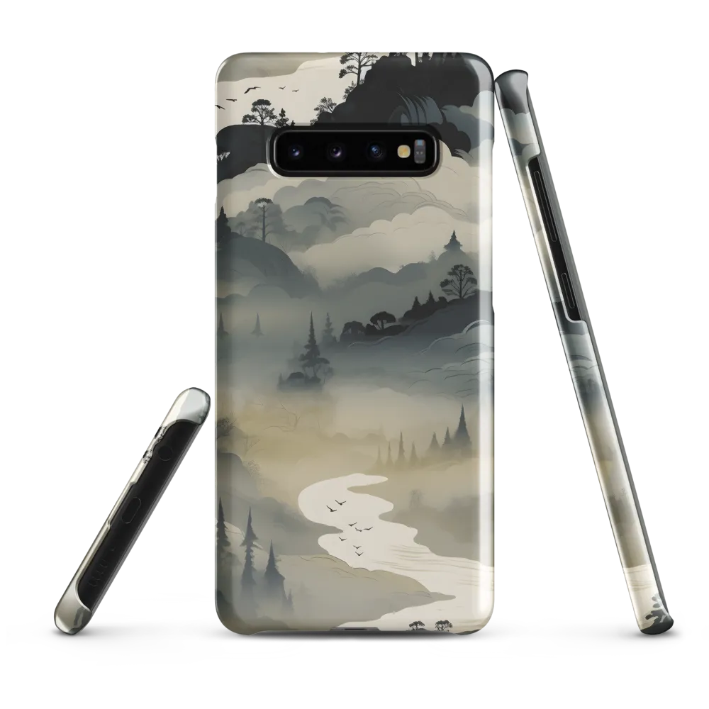 Whispers of the Misty Landscape | Phone Case |  S10 Plus | Snap Case | Glossy