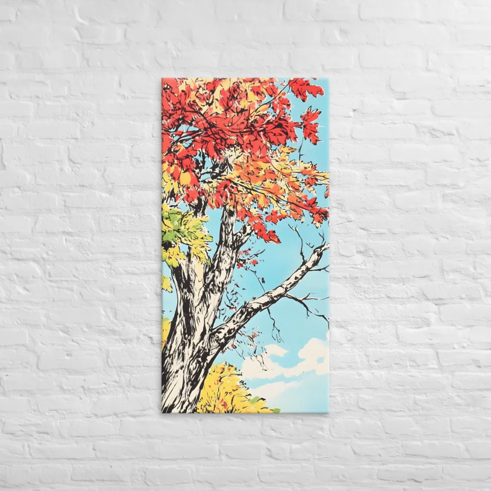 Autumn's Embrace | Canvas | 24″×48″