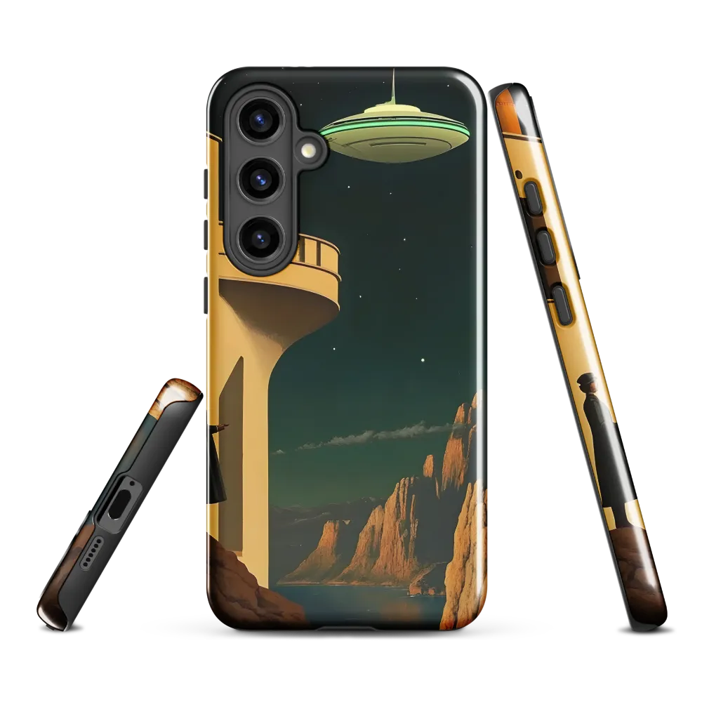Encountering the Unknown | Phone Case |  S24 Plus | Tough Case | Glossy