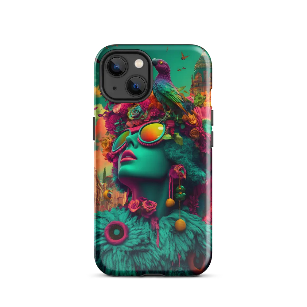 Whimsical Flora | Phone Case |  13 | Tough Case | Glossy