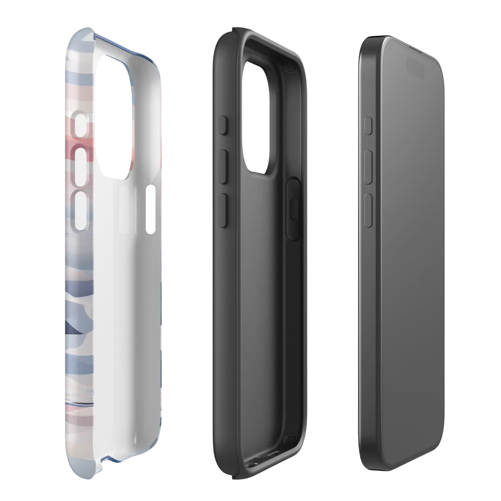 Serenity in Abstraction | Phone Case |  15 Pro | Tough Case | Matte
