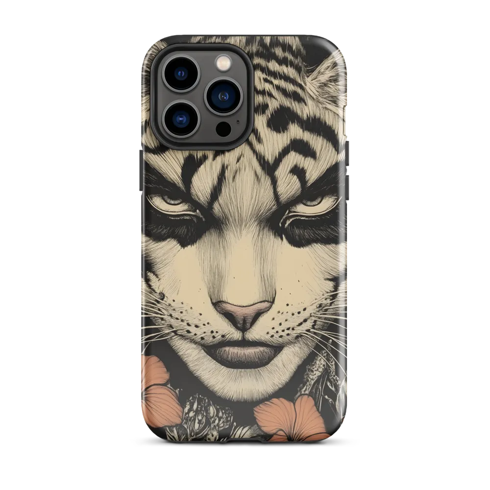 Feline Majesty: The Human-Leopard Connection | Phone Case |  13 Pro Max | Tough Case | Glossy