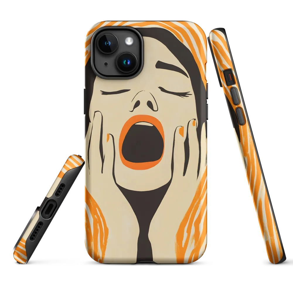Echoes of Despair | Phone Case |  15 Plus | Tough Case | Matte