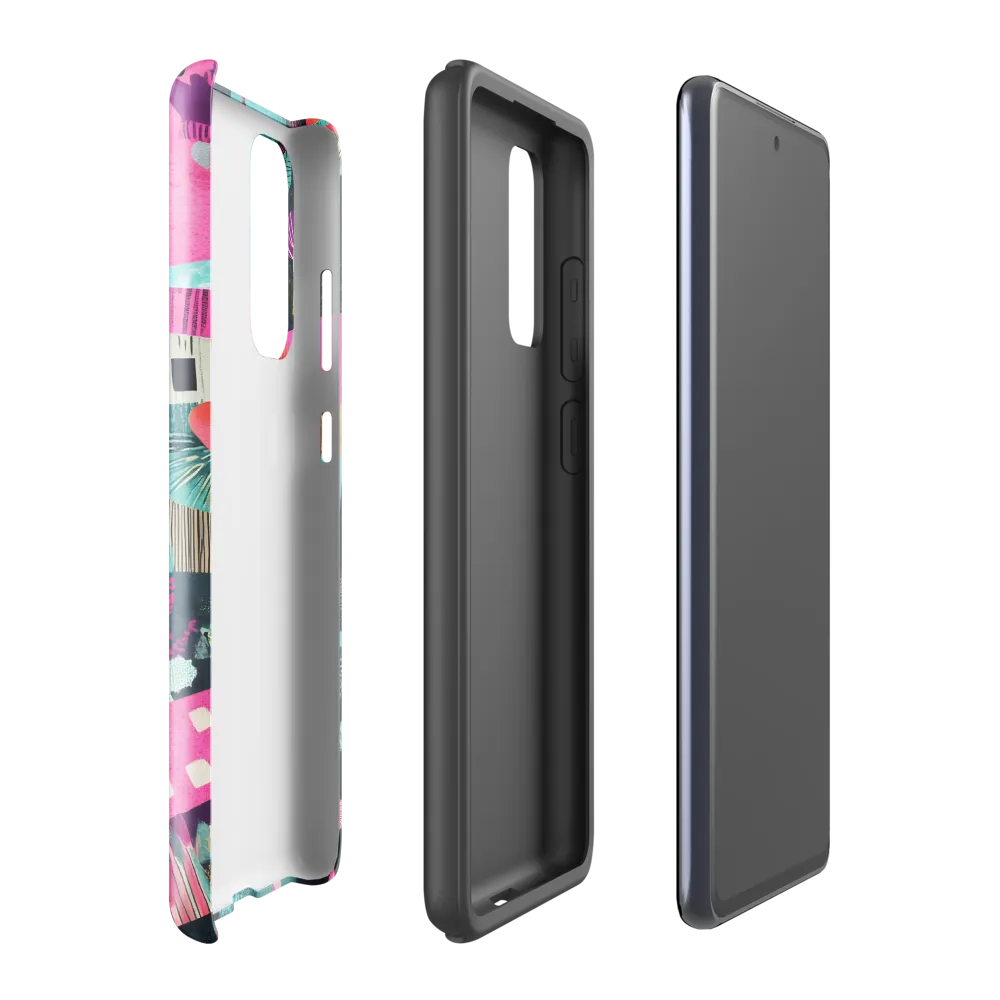 Whimsical Journey Through a Vibrant Landscape | Phone Case |  S20 FE | Tough Case | Glossy
