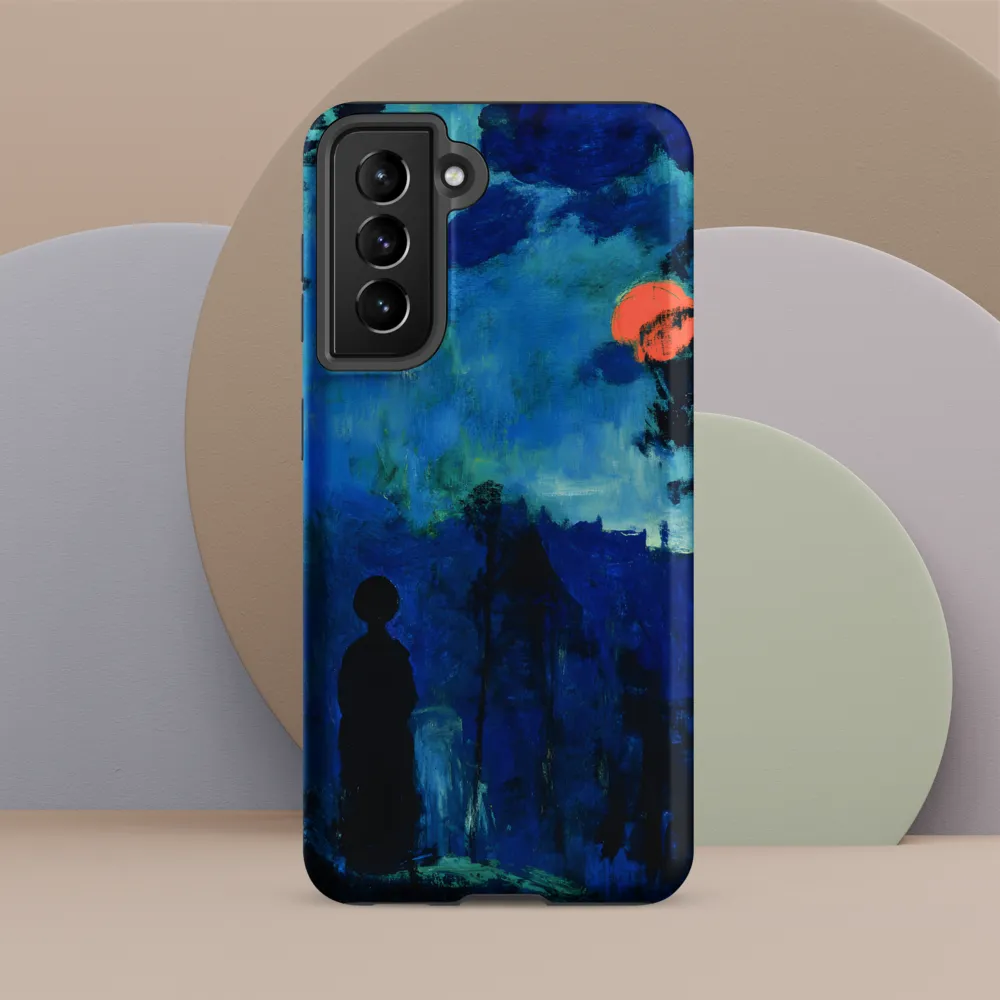 Solitude in Blue | Phone Case |  S21 FE | Tough Case | Matte