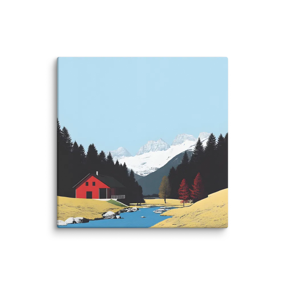 The Tranquil Retreat | Canvas | 32″×32″