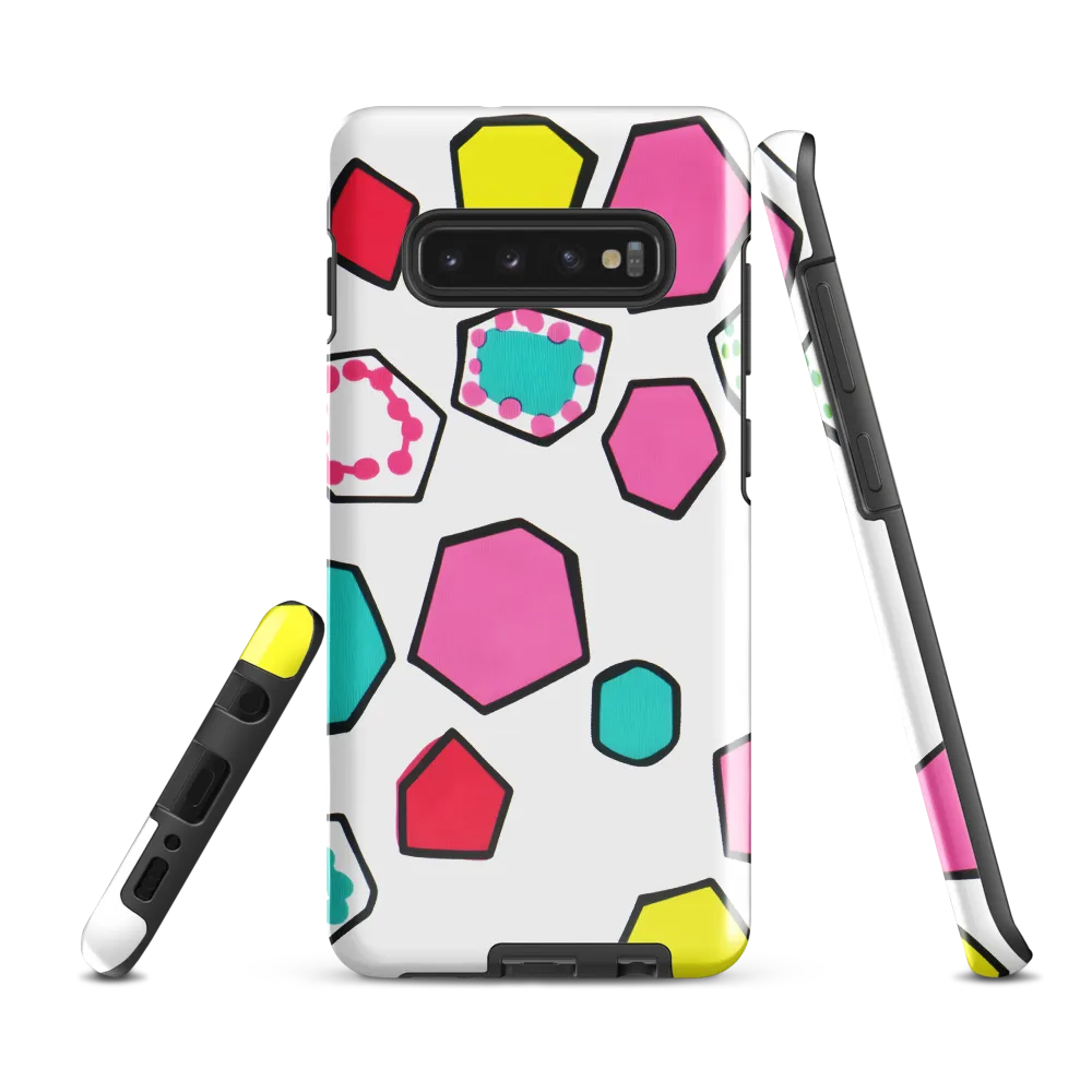 Playful Geometry | Phone Case |  S10 Plus | Tough Case | Glossy