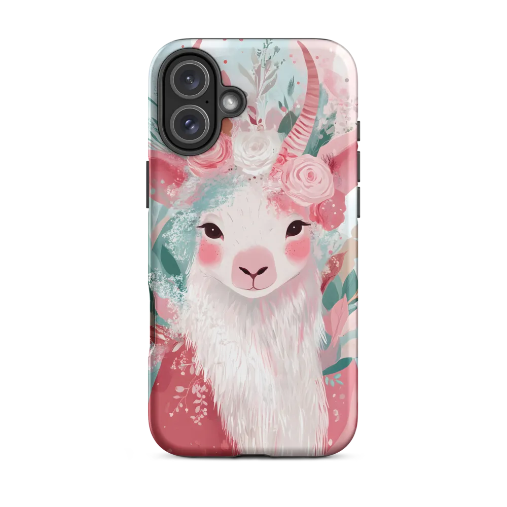 Spring Whimsy: The Floral Goat
