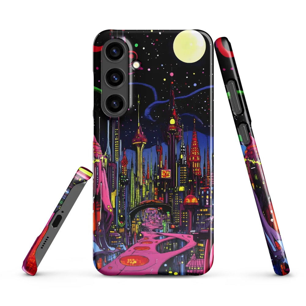 Neon Dreams of a Futuristic City
