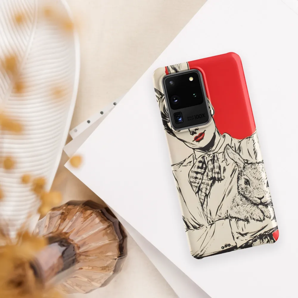 Whimsical Elegance: The Rabbit Lady
