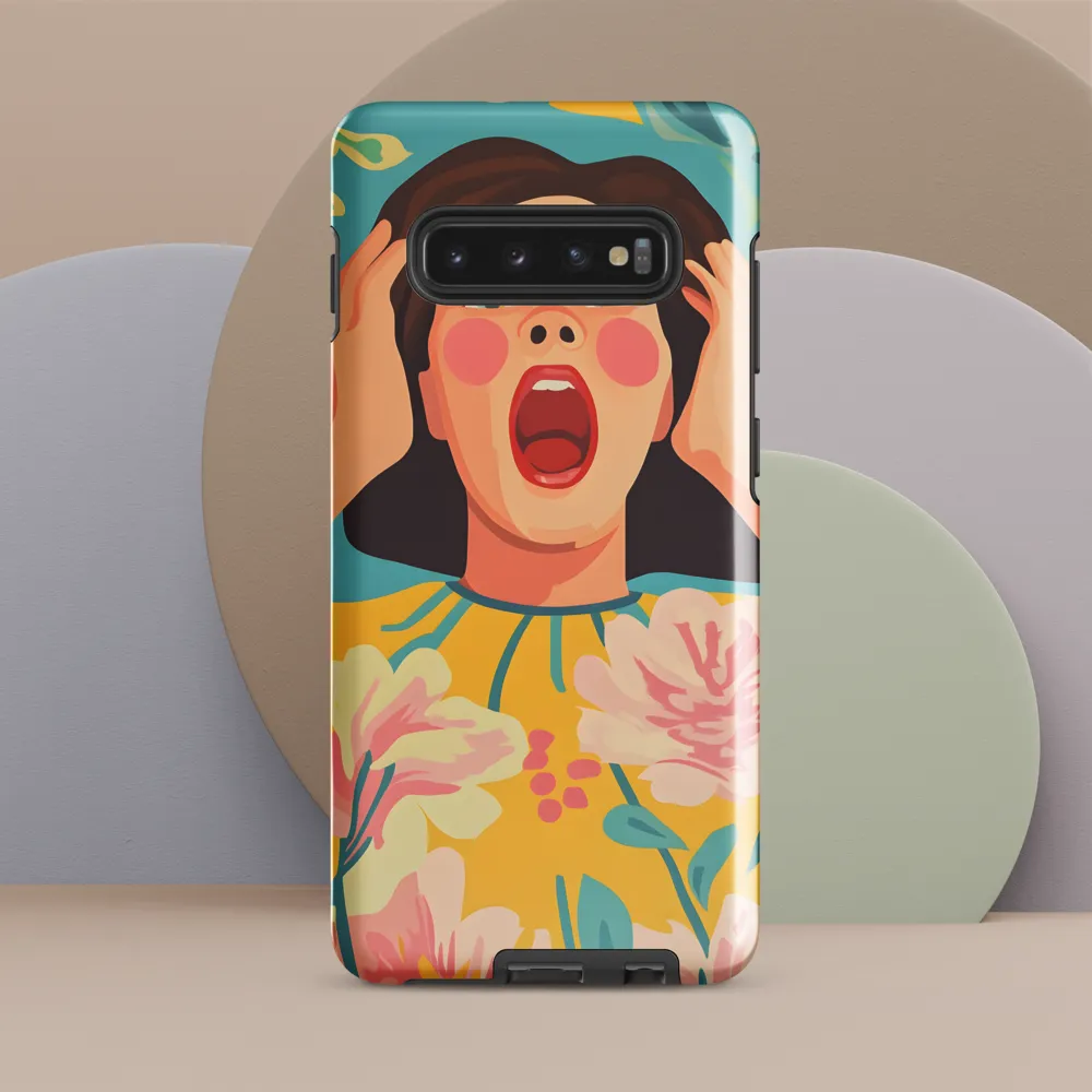 Echoes of Distress | Phone Case |  S10 Plus | Tough Case | Glossy