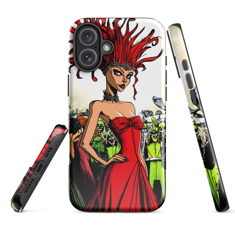Fiery Elegance: A Fashion Statement