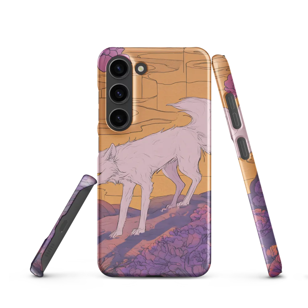 Whispers of the Violet Dawn | Phone Case |  S23 | Snap Case | Matte