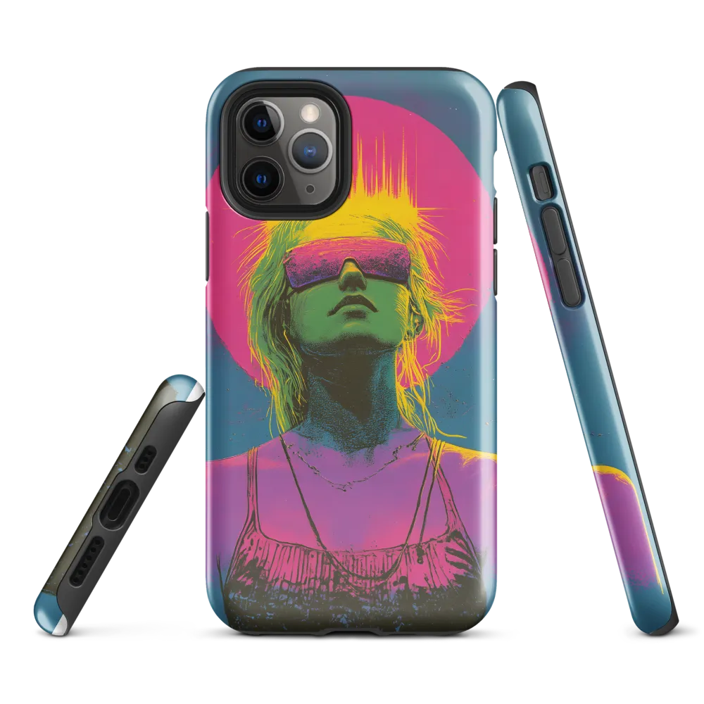 Neon Dreams: Portrait of a Modern Muse
