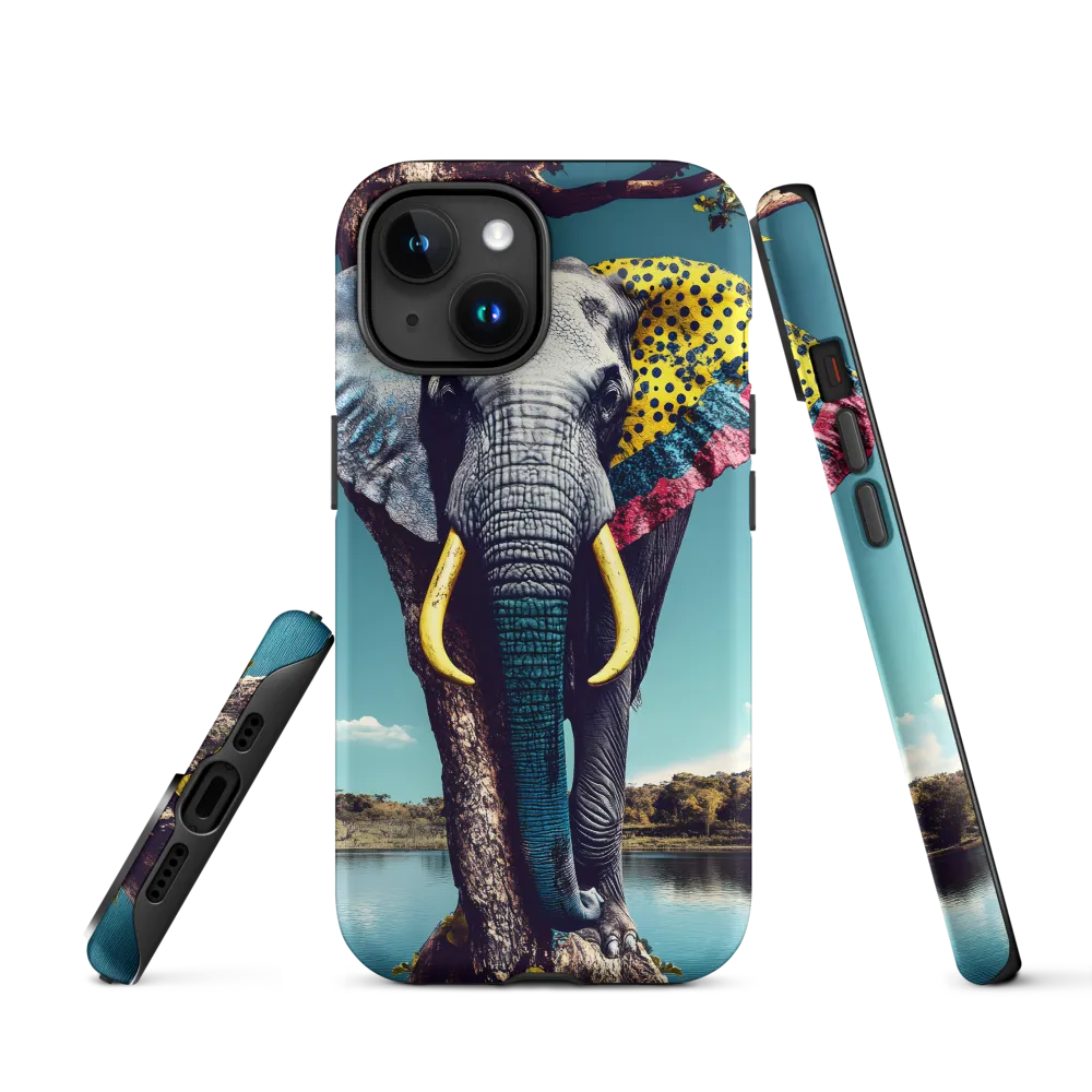 Playful Elegance: The Surreal Elephant