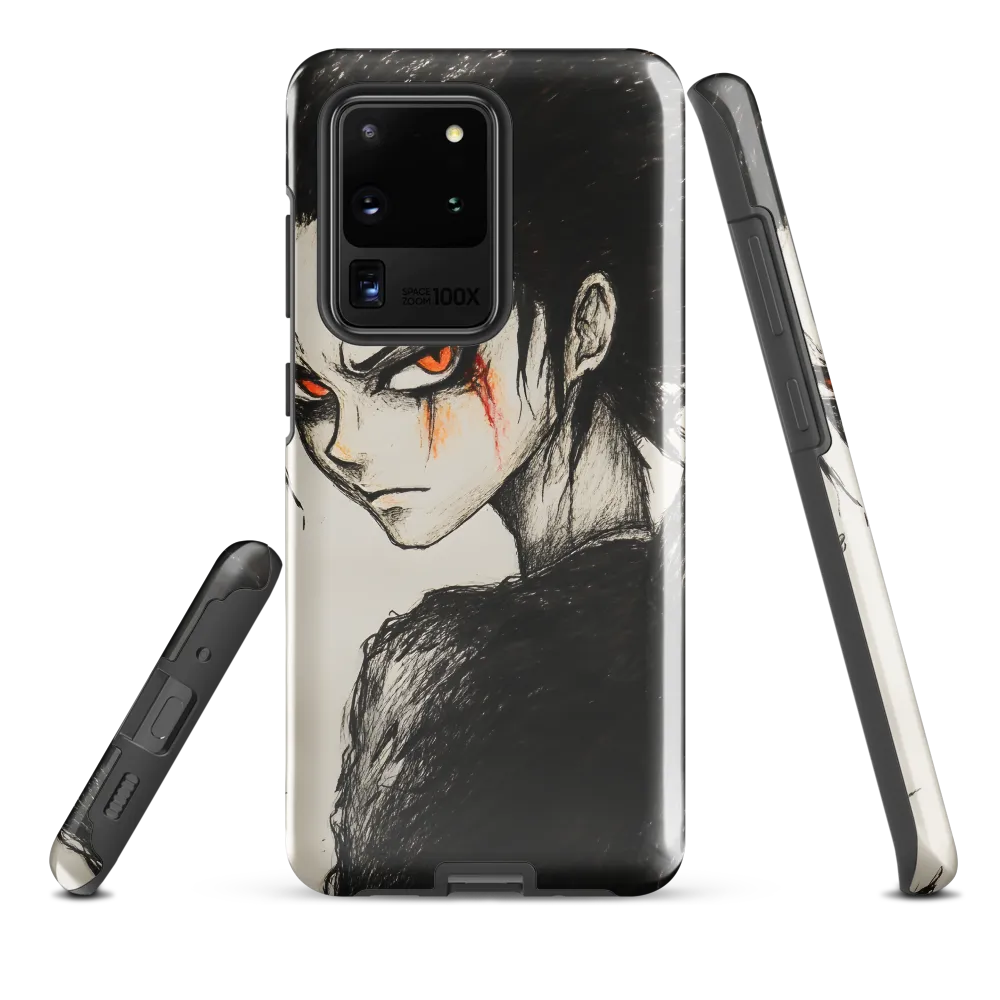 Fiery Defiance | Phone Case |  S20 Ultra | Tough Case | Glossy