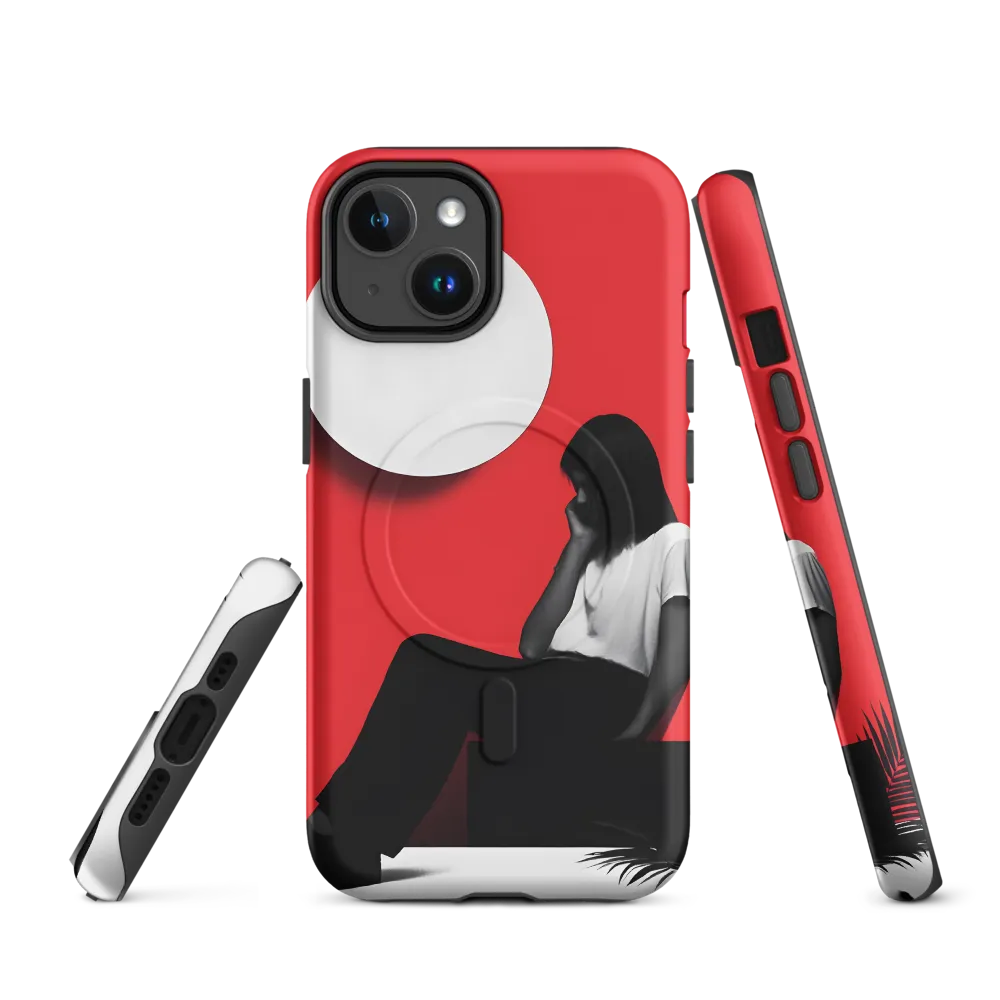 Contemplation in Red