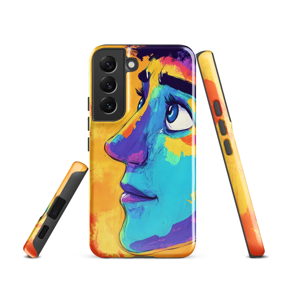 Whispers of Curiosity | Phone Case |  S22 | Tough Case | Glossy