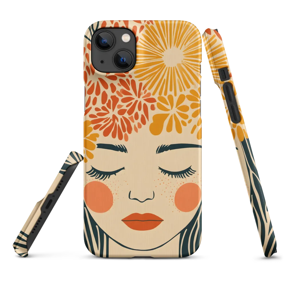 Serenity in Bloom | Phone Case |  14 Plus | Snap Case | Matte