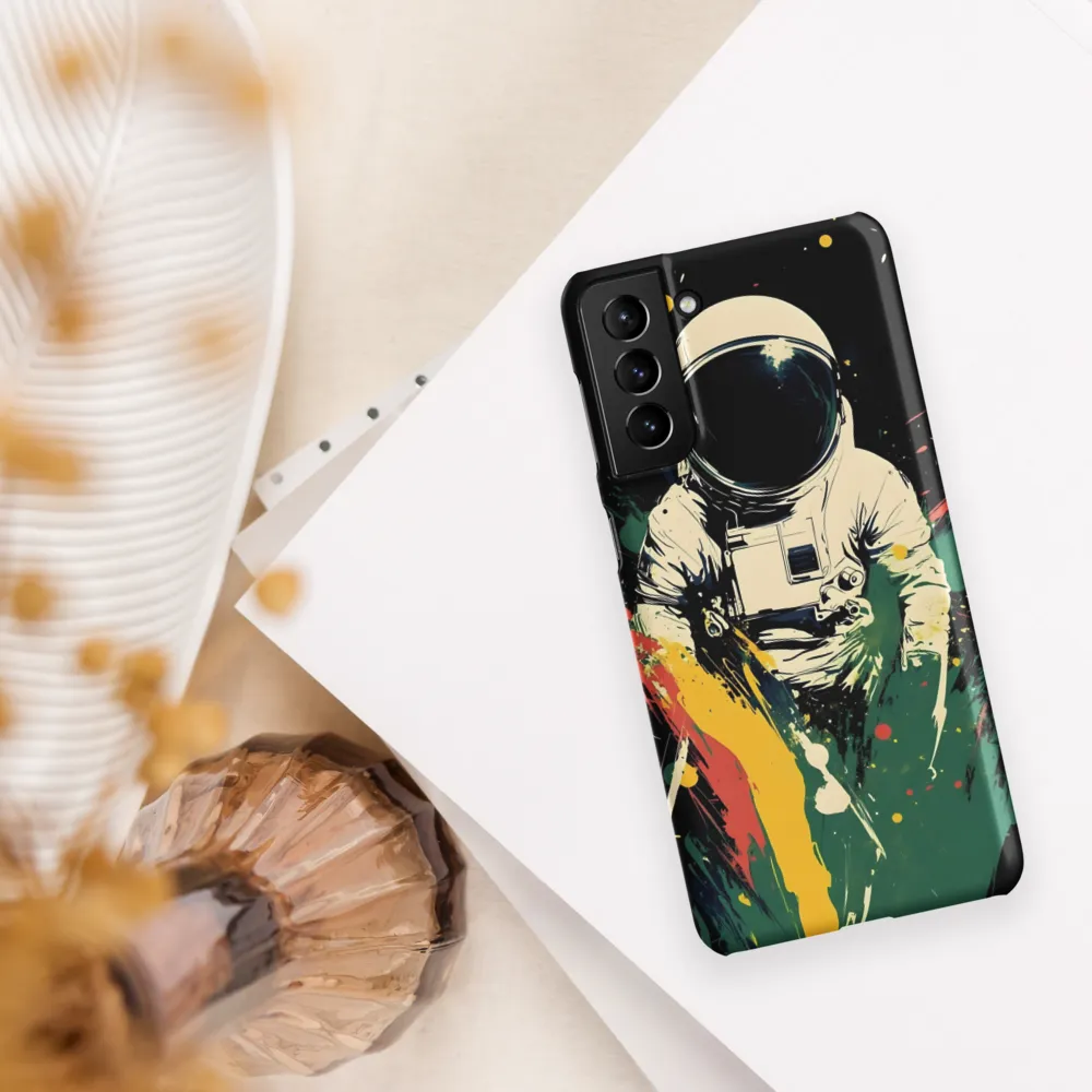 Cosmic Splash: The Astronaut's Journey
