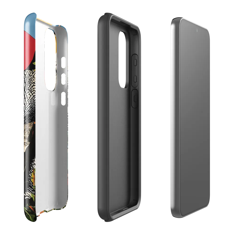 Harmony of Nature: The Elephant's Embrace | Phone Case |  S23 Plus | Tough Case | Glossy