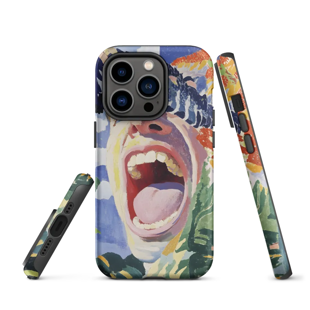 The Echo of Anguish | Phone Case |  14 Pro | Tough Case | Matte