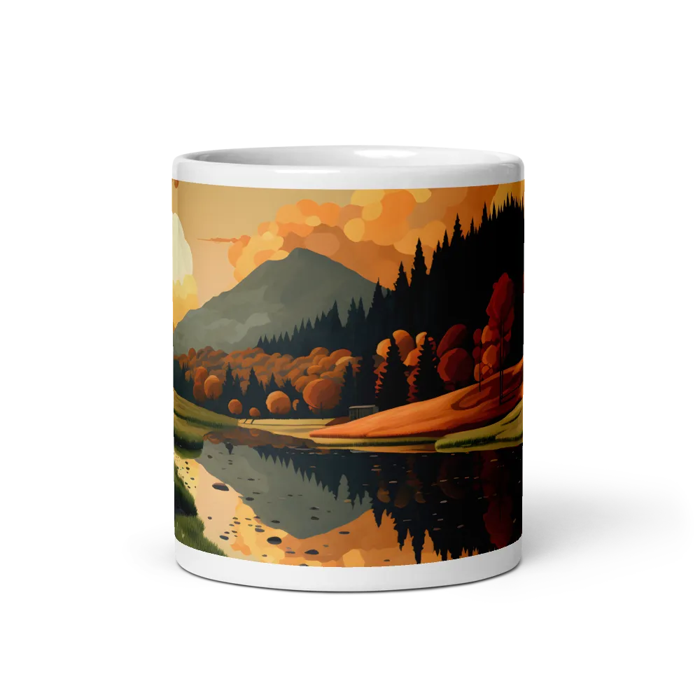 Whispers of Autumn: A Tranquil Evening | Mugs | Multiple Sizes & Colors