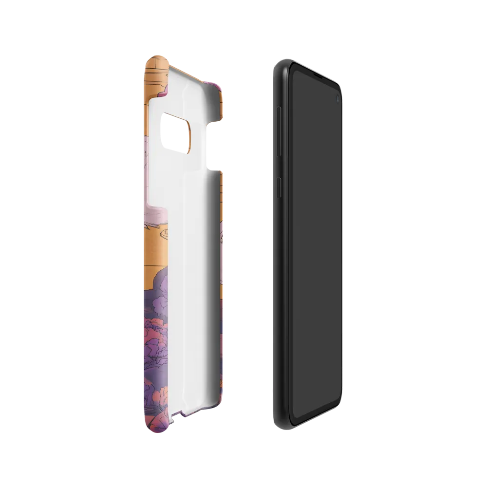 Whispers of the Violet Dawn | Phone Case |  S10e | Snap Case | Matte