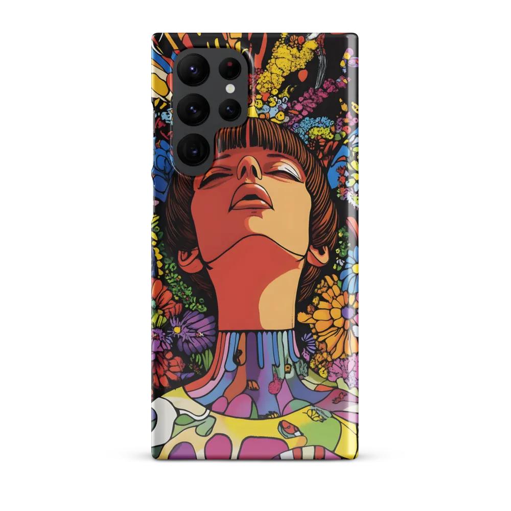 Vibrant Ecstasy: A Psychedelic Portrait
