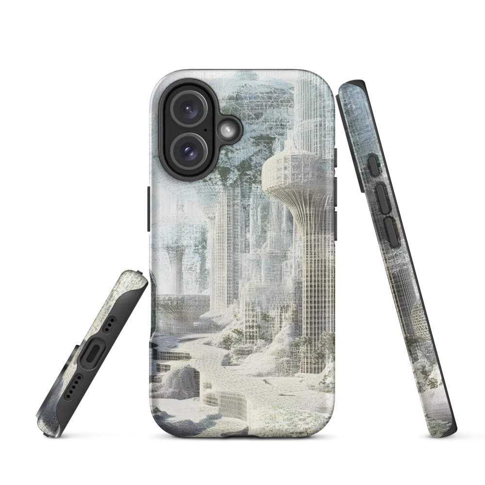 Ethereal Architectures: A Journey into the Future | Phone Case