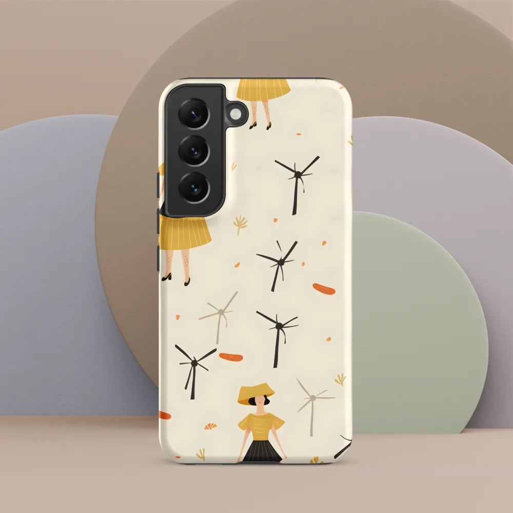 Whimsical Patterns of Nature and Femininity