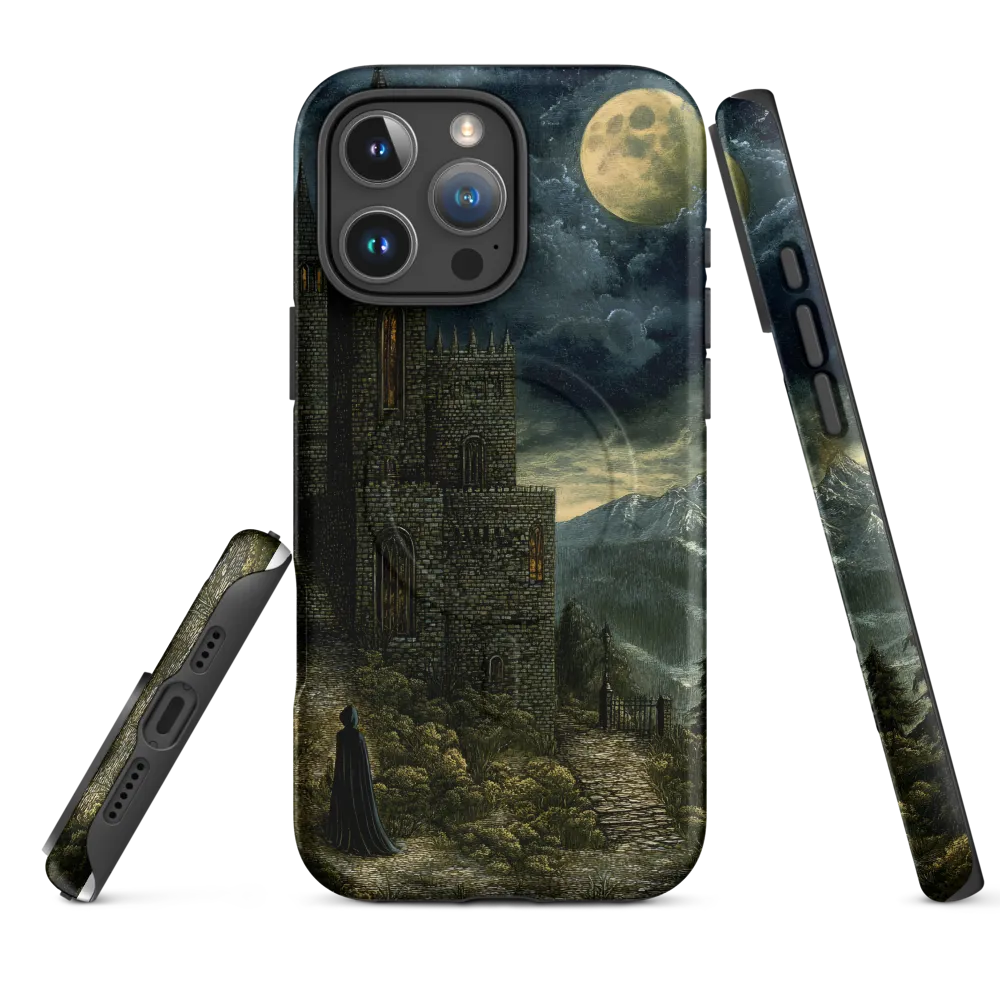 Whispers of the Moonlit Castle | Phone Case |  16 Pro Max | MagSafe® Tough Case | Matte