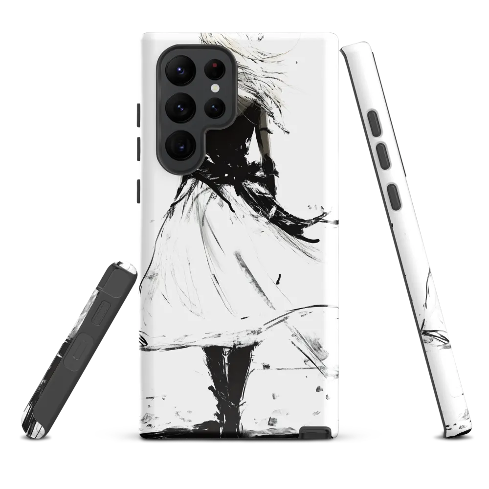 Whispers of Elegance | Phone Case |  S22 Ultra | Tough Case | Glossy