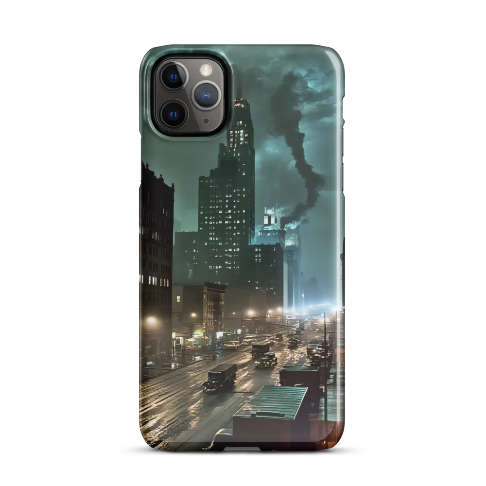 City of Shadows: A Nocturnal Symphony | Phone Case |  11 Pro Max | Snap Case | Glossy