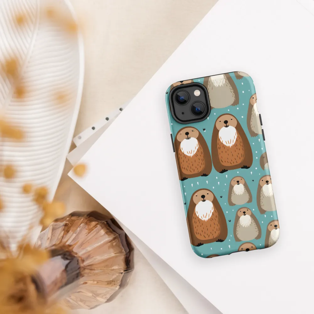 Whimsical Otter Pattern