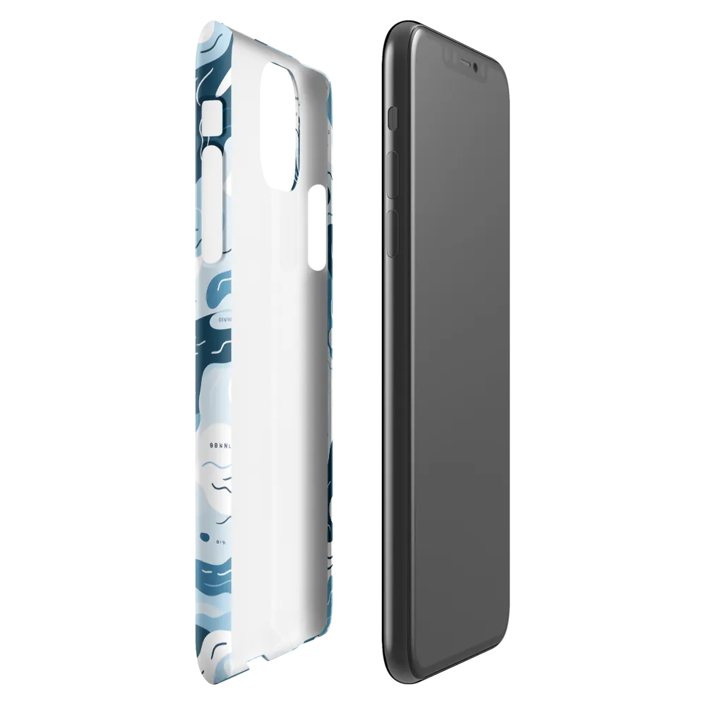 Flowing Waters: An Abstract Journey | Phone Case |  11 Pro Max | Snap Case | Glossy