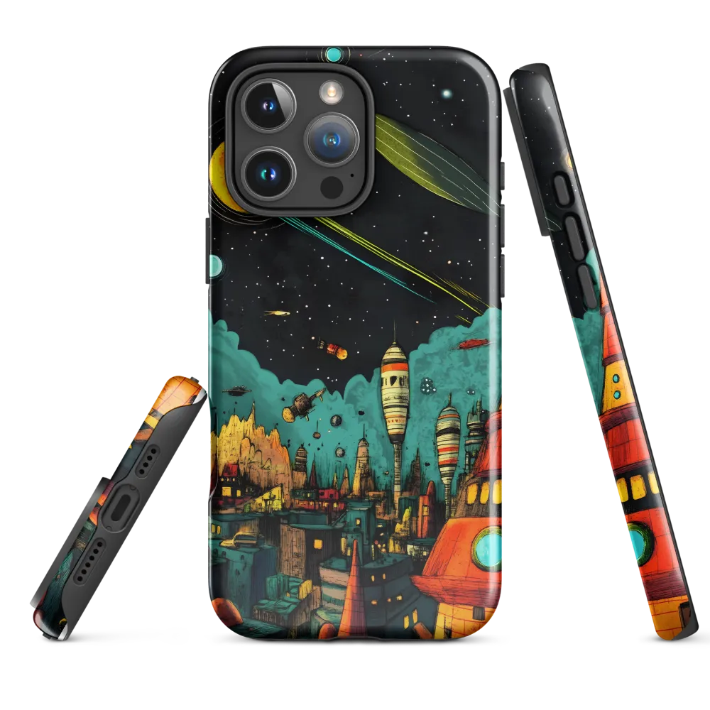Galactic Cityscape: A Journey Through Imagination