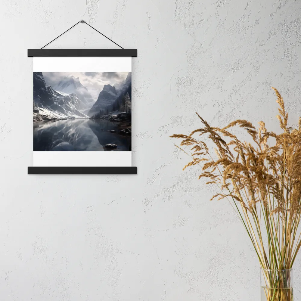 Echoes of Tranquility | Poster With Black Wood Hanger | 11″×14″