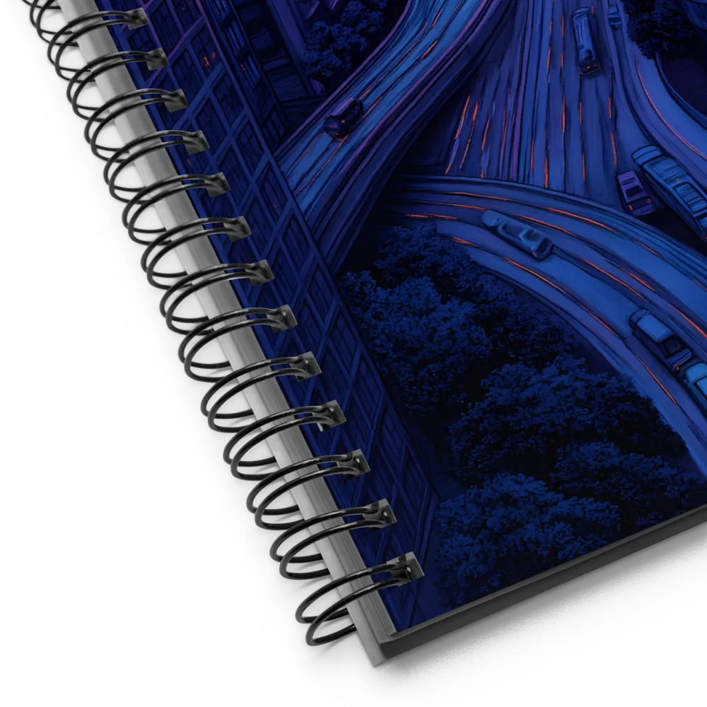 Twilight in the Urban Jungle | Spiral Notebook