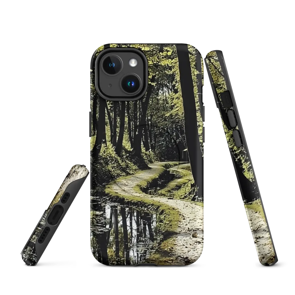 Whispers of the Forest Path | Phone Case |  14 | MagSafe® Tough Case | Matte