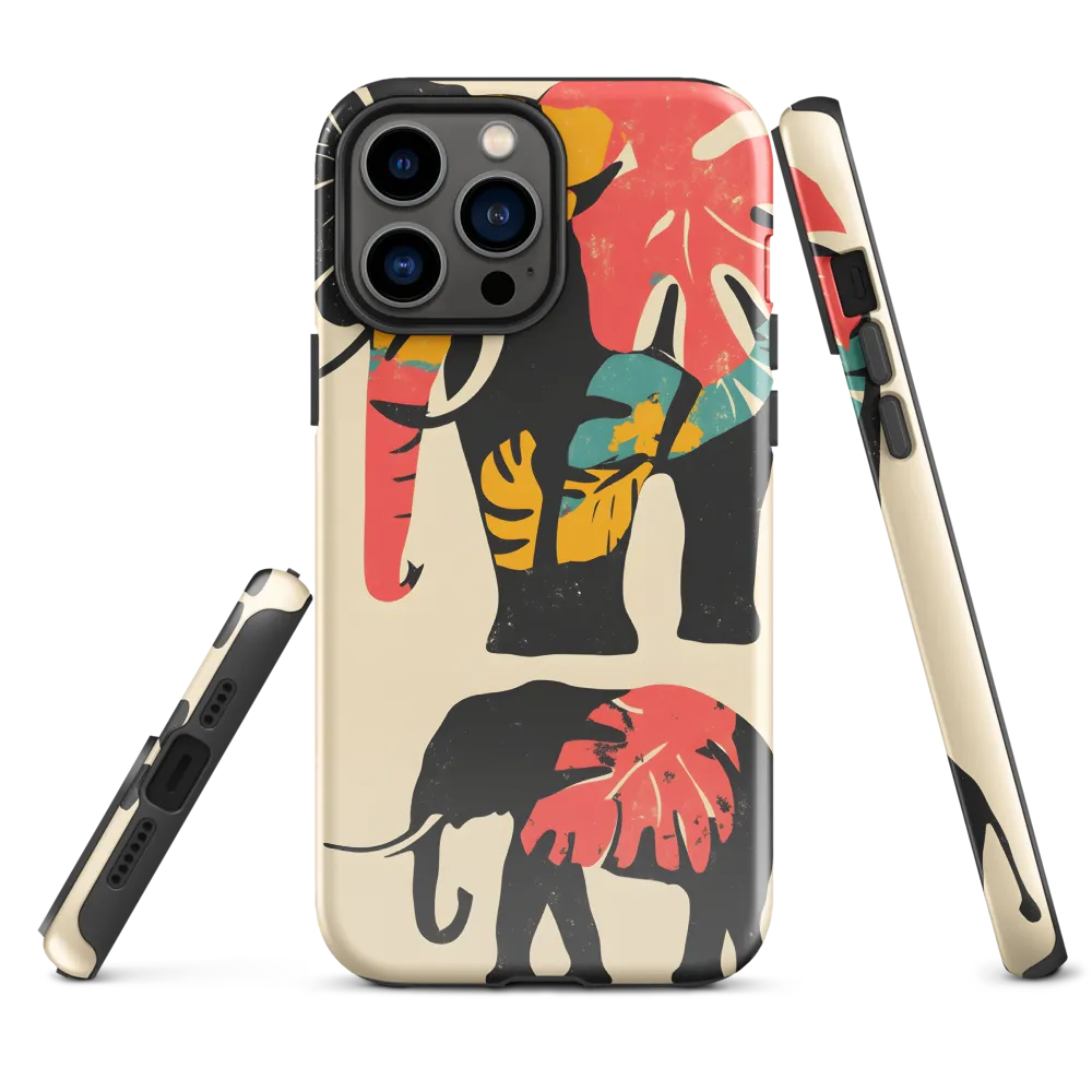 Tropical Elegance: The Elephant's Dance