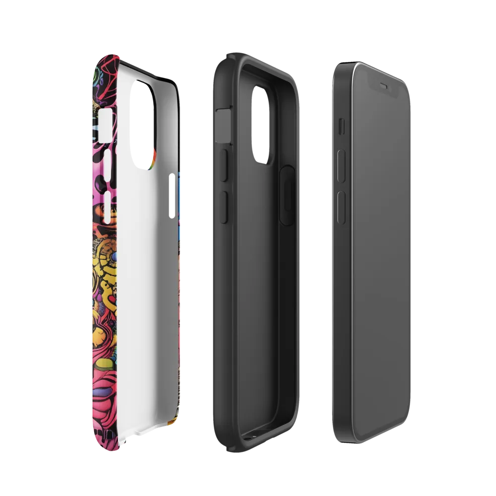 Whispers of the Psychedelic Dream | Phone Case |  12 mini | Tough Case | Glossy