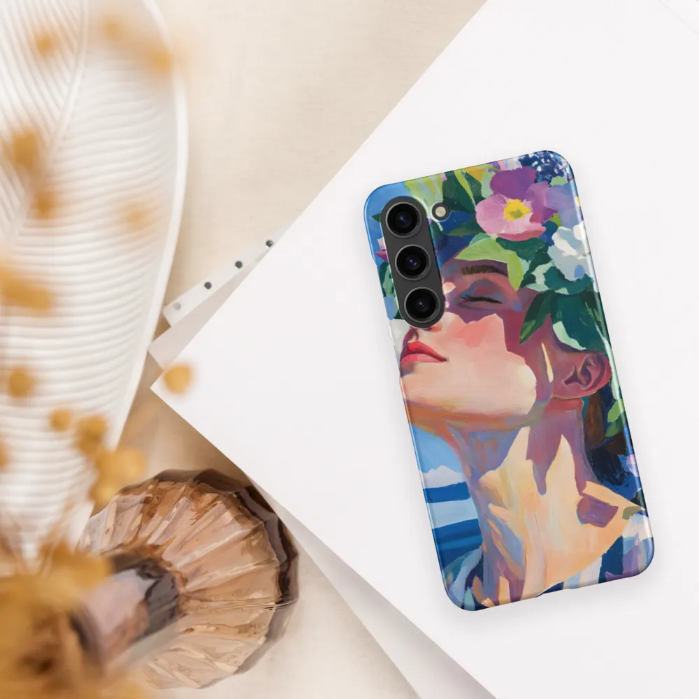 Blossom of Serenity | Phone Case |  S23 Plus | Snap Case | Matte