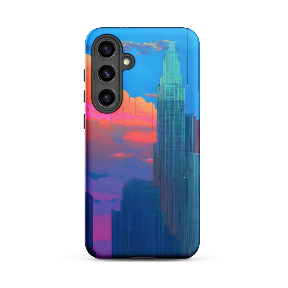 Twilight Reflections: A Digital Cityscape