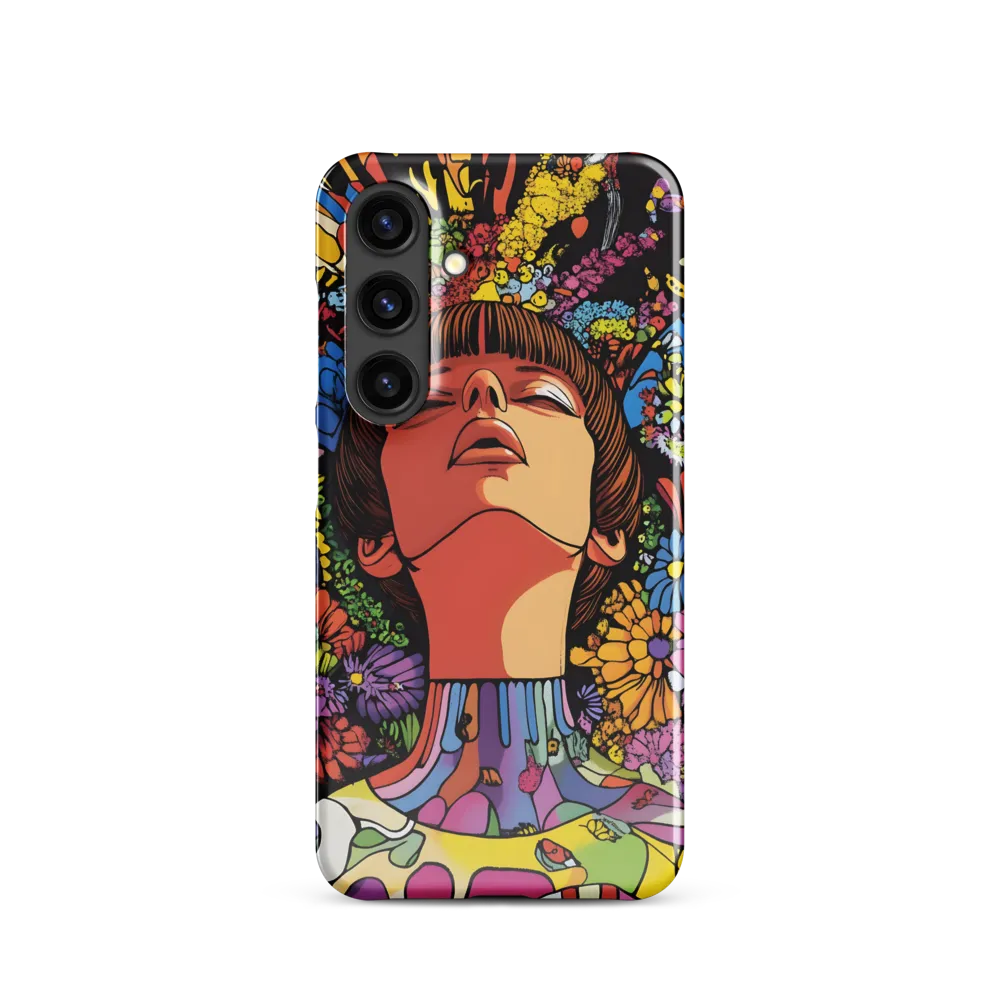 Vibrant Ecstasy: A Psychedelic Portrait